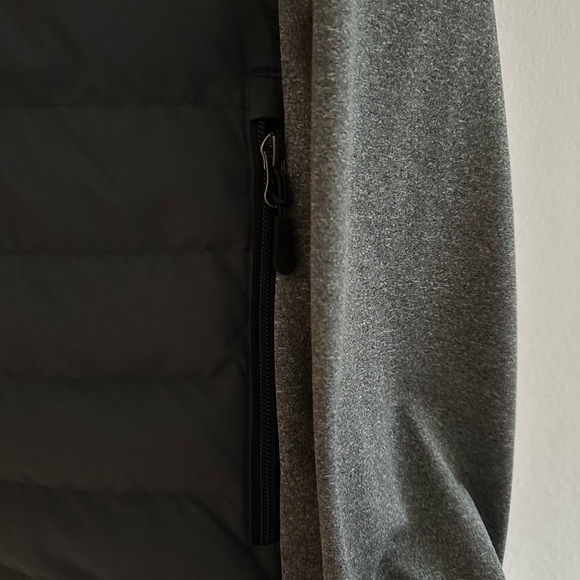 NWOT 32 DEGREES Men’s Mixed Media Jacket; size small two tone gray color - Picture 5 of 11